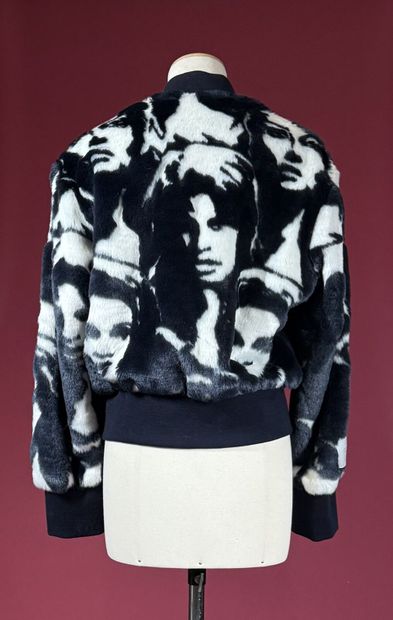 STELLA McCARTNEY 
Blouson en fausse fourrure...