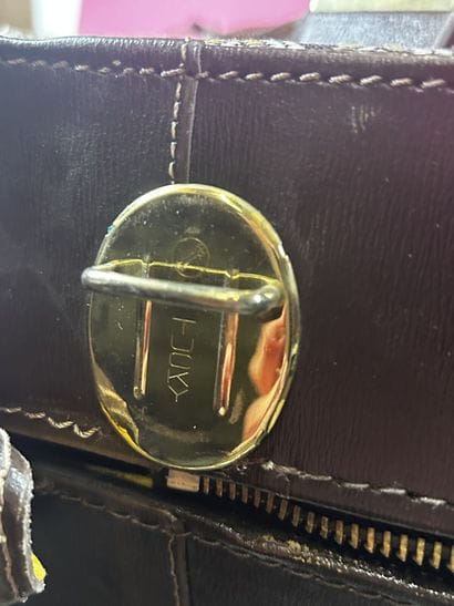 GOYARD 
Valise porte-habit pliable chiffrée...