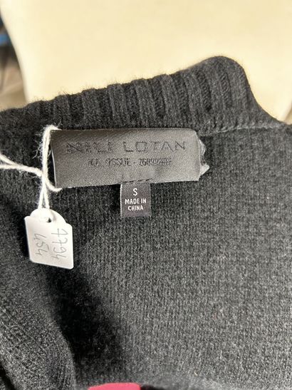 NILI LOTAN 
Veste cardigan en laine et cachemire...