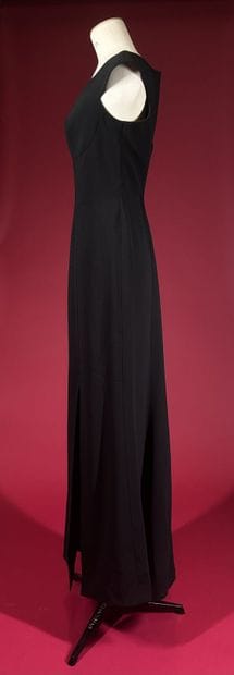 THIERRY MUGLER 
Robe longue en jersey polyester...