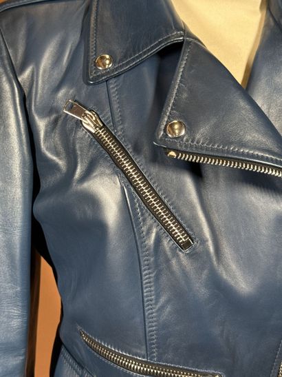 ALEXANDER McQUEEN 
Blouson perfecto en cuir...