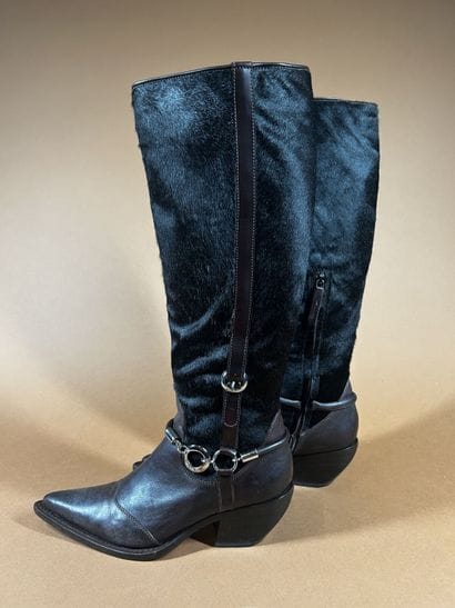 ERMANNO SCERVINO
Paire de bottes santiag...