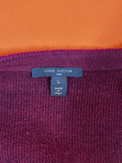 LOUIS VUITTON
Veste cardigan en laine et...