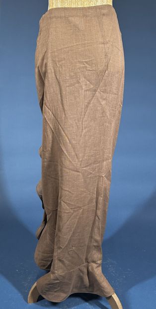 THIERRY MUGLER 
Ensemble en lin et laine...