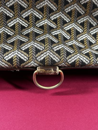 GOYARD 
Valise porte-habit pliable chiffrée...