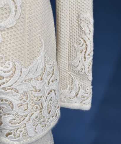 ERMANNO SCERVINO
Ensemble en laine ivoire...