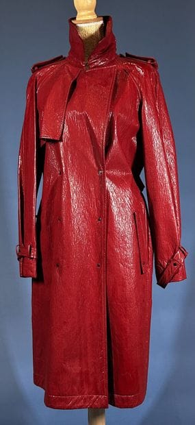 LANVIN 
Trench-coat en coton et polyester...