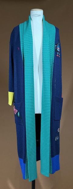 MIRA MIKATI 
Long cardigan en laine mérinos...