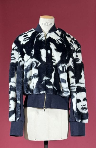 STELLA McCARTNEY 
Blouson en fausse fourrure...