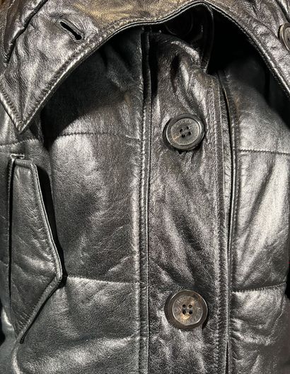 ALEXANDER McQUEEN 
Blouson doudoune en cuir...