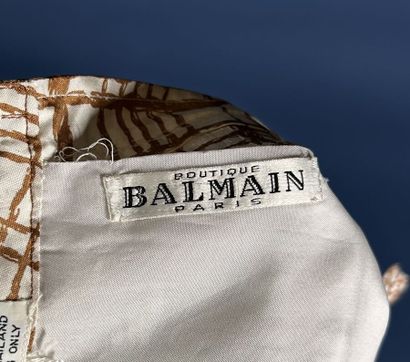 BALMAIN Boutique 
Robe chemise mi-longue...