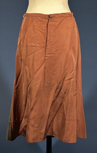 JACQUES GRIFFE Haute couture 
Robe en satin...
