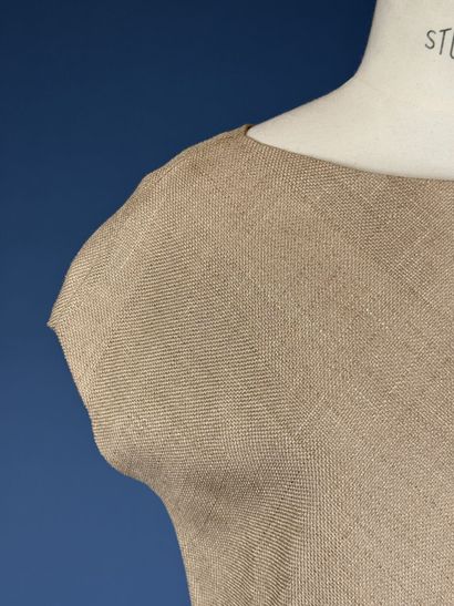 MOLYNEUX 
Robe longue façon toile de jute...