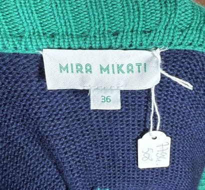 MIRA MIKATI 
Long cardigan en laine mérinos...