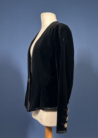 SAINT LAURENT RIVE GAUCHE 
Veste du soir...