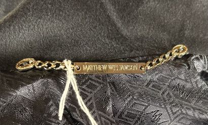 MATTHEW WILLIAMSON
Manteau 7/8 en drap ardoise,...