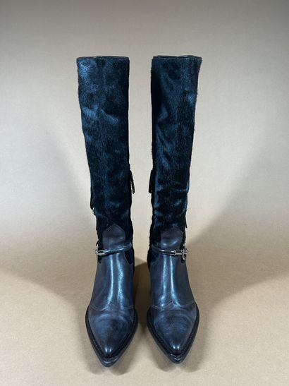 ERMANNO SCERVINO
Paire de bottes santiag...
