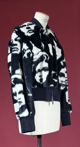 STELLA McCARTNEY 
Blouson en fausse fourrure...