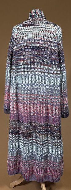 MISSONI 
Long cardigan en laine et coton...