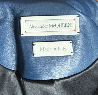 ALEXANDER McQUEEN 
Blouson perfecto en cuir...