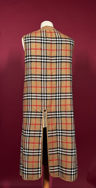 BURBERRYS' 
Doublure de manteau en lainage...