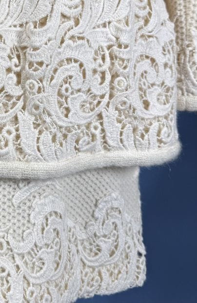 ERMANNO SCERVINO
Ensemble en laine ivoire...