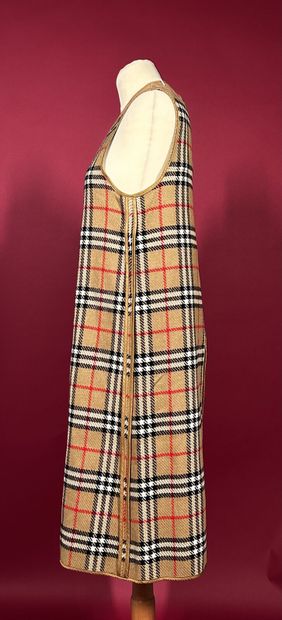 BURBERRYS' 
Doublure de manteau en lainage...