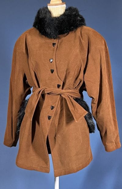 THIERRY MUGLER ACTIV 
Manteau 3/4 en coton...