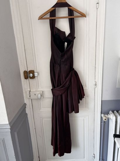 JACQUES GRIFFE Haute couture 
Robe longue...