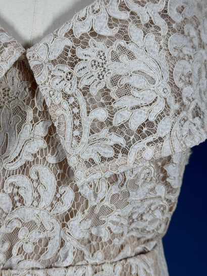 JACQUES GRIFFE Haute couture
Robe en dentelle...