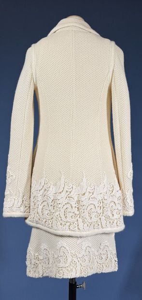 ERMANNO SCERVINO
Ensemble en laine ivoire...