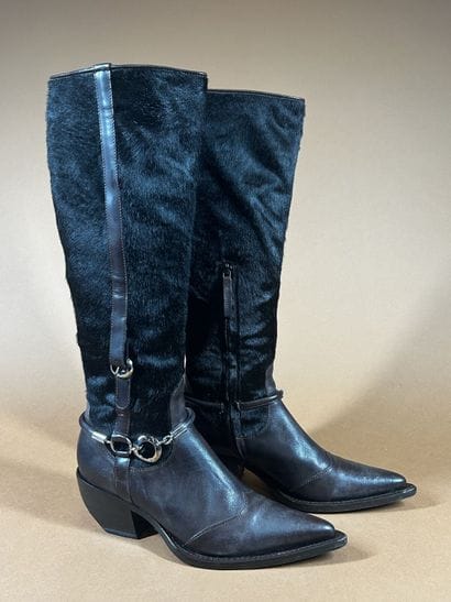 ERMANNO SCERVINO
Paire de bottes santiag...
