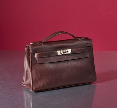 HERMÈS Paris Made in France 
Pochette Kelly...