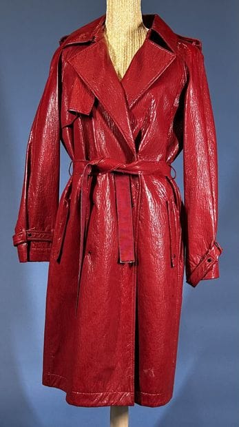 LANVIN 
Trench-coat en coton et polyester...