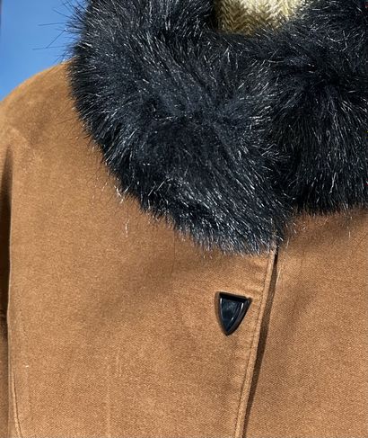 THIERRY MUGLER ACTIV 
Manteau 3/4 en coton...