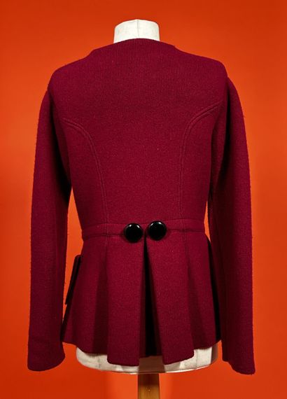 LOUIS VUITTON
Veste cardigan en laine et...