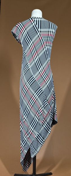 PORTS 1961 
Robe longue stretch imprimé tartan...