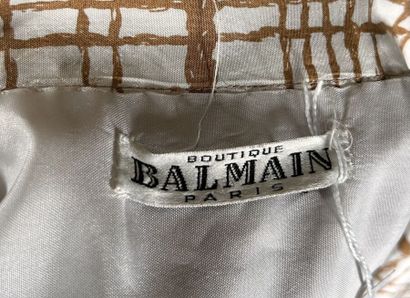BALMAIN Boutique 
Robe chemise mi-longue...