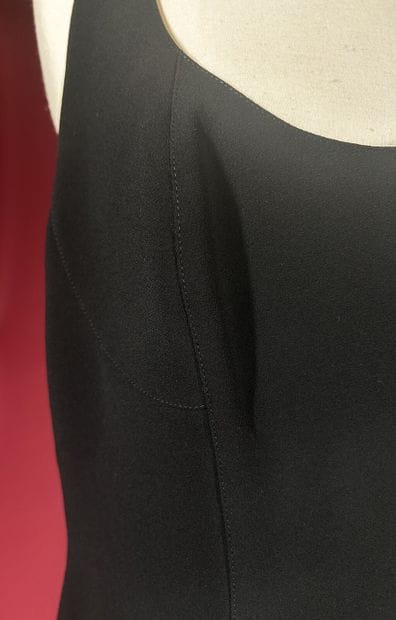 THIERRY MUGLER 
Robe longue en jersey polyester...