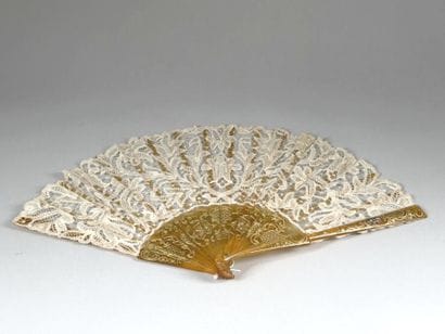 Luxeuil lace, Europe, circa 1890–1900
Folded...
