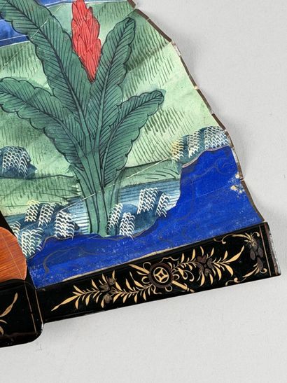 Family Home, China, 19th century 
Folded...