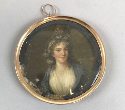 Portrait of Marguerite GÉRARD (1761–1837).
Young...