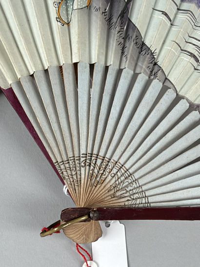 Six promotional fans, France, circa 1920–1940
Folded...