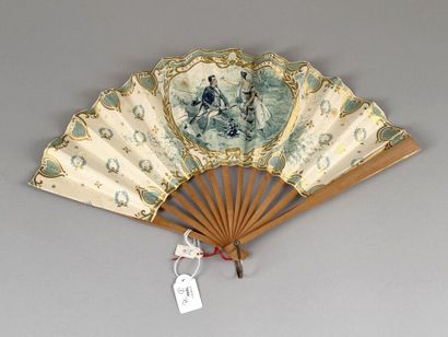 Five promotional fans, Europe, early 20th...