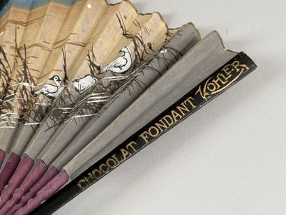 Six advertising fans, France, circa 1920
Paper...