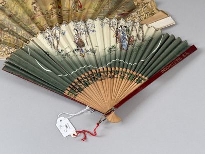 Six advertising fans, France, circa 1920
Paper...