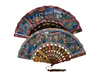 Colored Bamboo, China, 19th century 
A beautiful...