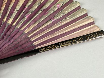 Six advertising fans, France, circa 1920
Paper...