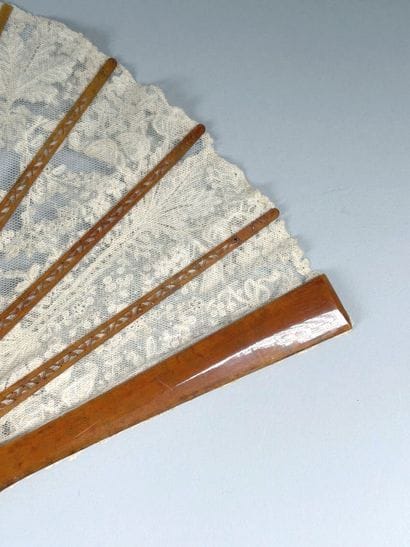 Lilacs and vine leaves, Europe, circa 1890–1900
Folded...