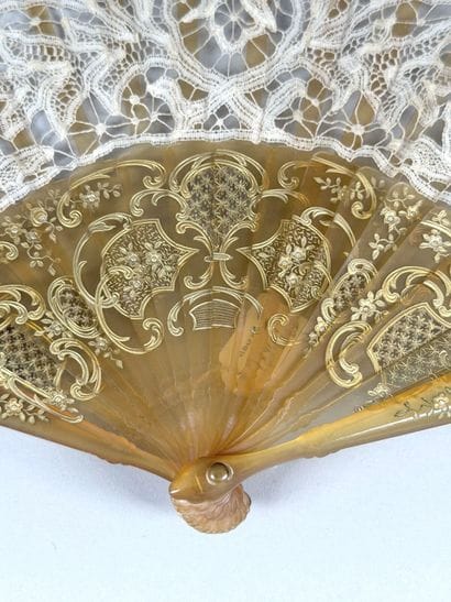 Luxeuil lace, Europe, circa 1890–1900
Folded...
